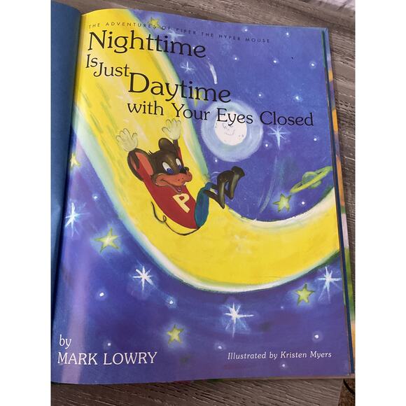 1999 Nighttime Is Just Daytime with Your Eyes Closed By Mark Lowry - Picture 4 of 8